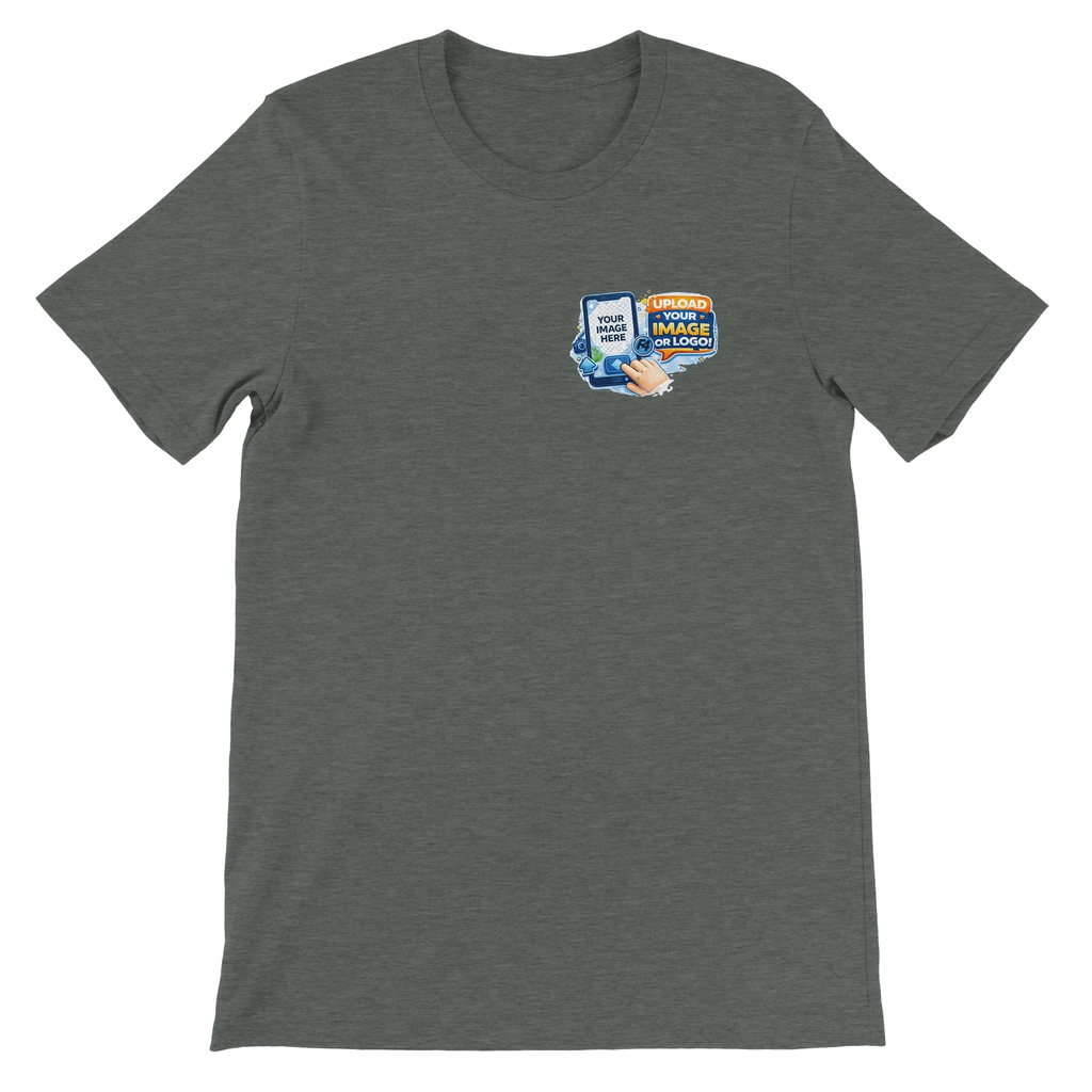 Custom Logo T-Shirt – Front & Back Print