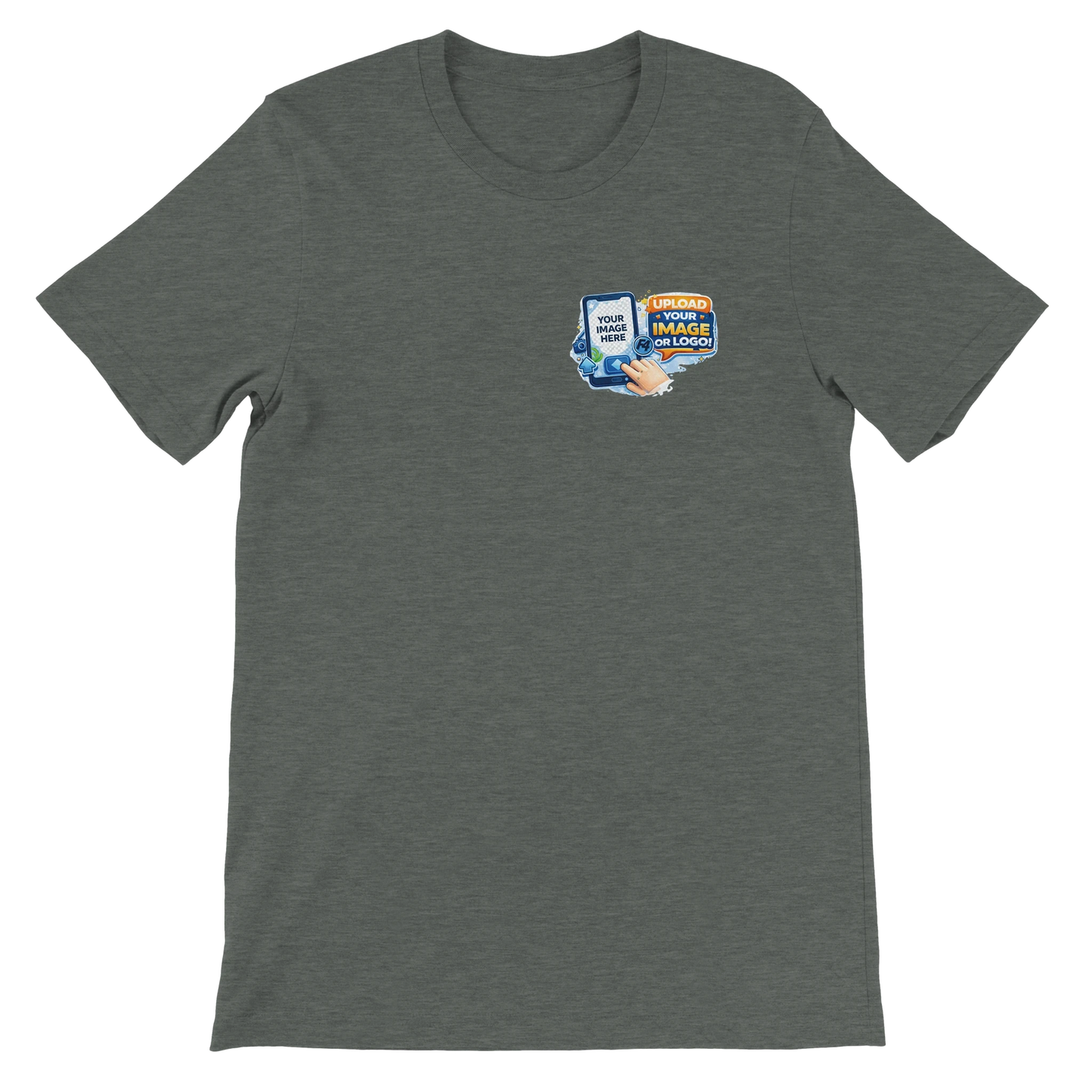 Custom Logo T-Shirt – Front & Back Print