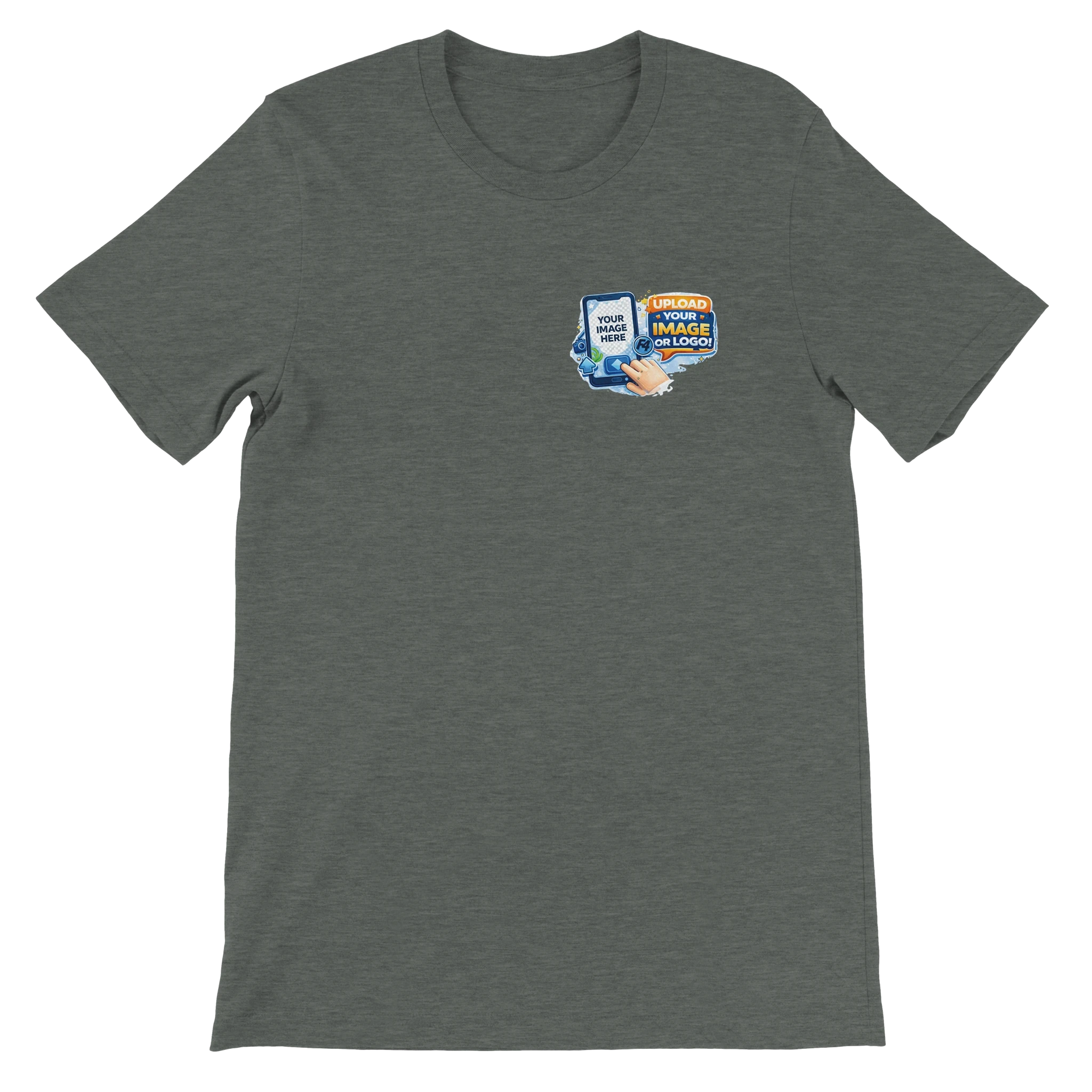 Custom Logo T-Shirt – Front & Back Print