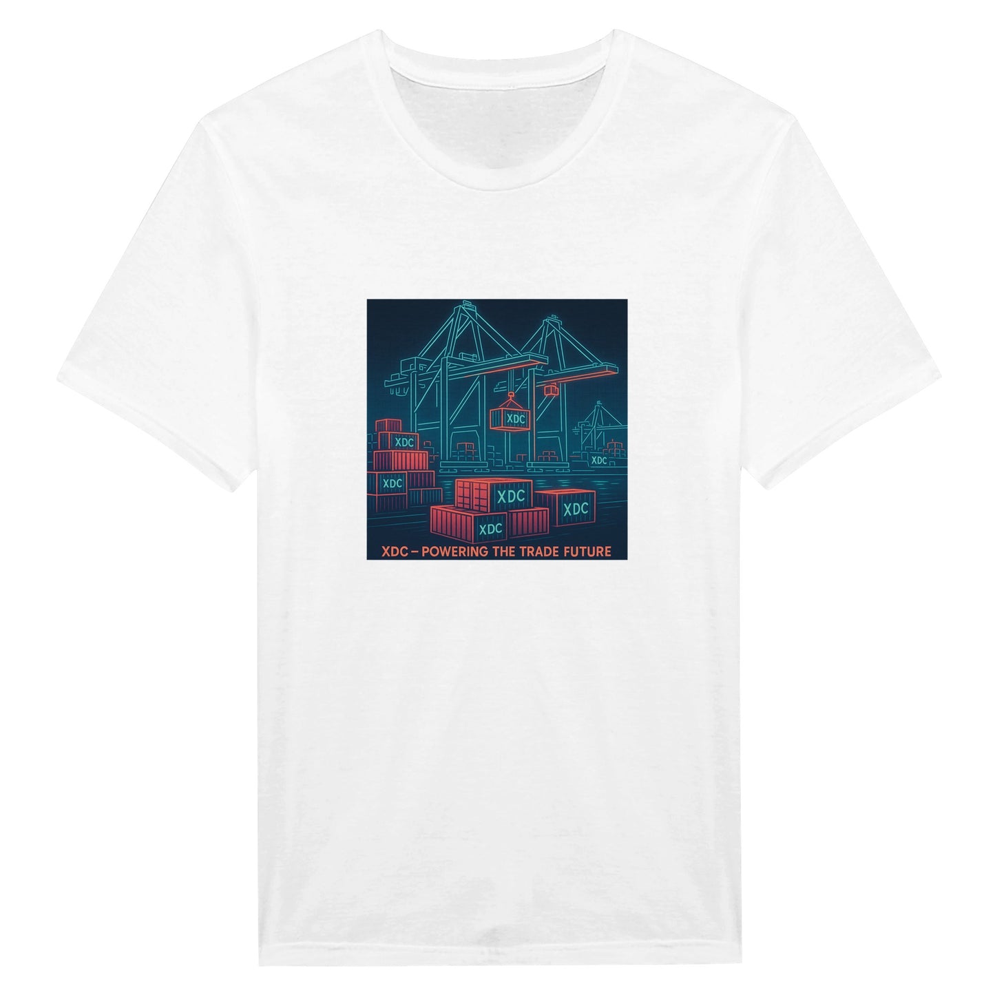 XDC Network Retro T-Shirt – Digital Trade Future Crypto Tee - F4 Custom Prints