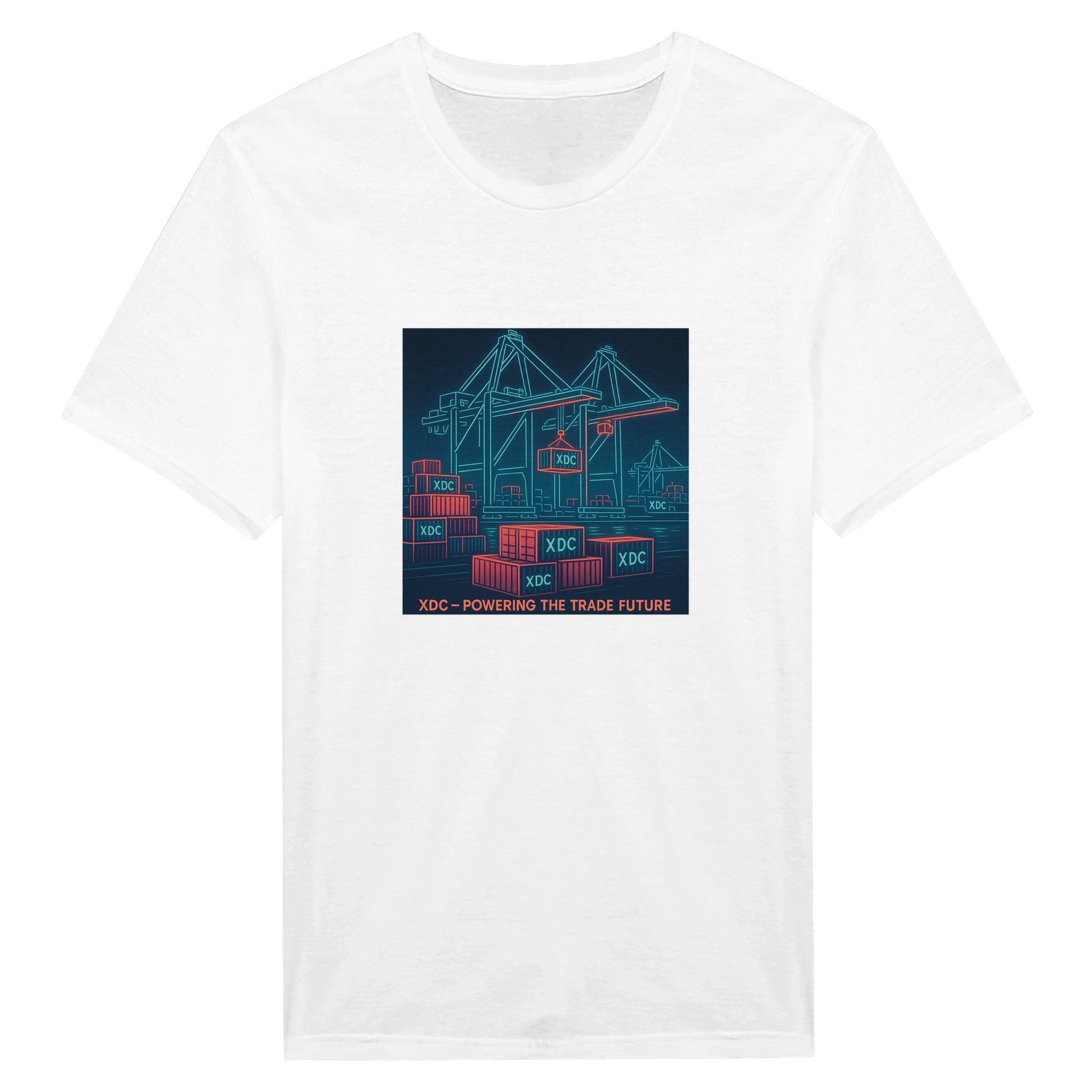 XDC Network Retro T-Shirt – Digital Trade Future Crypto Tee - F4 Custom Prints
