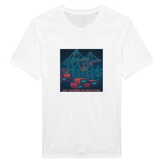XDC Network Retro T-Shirt – Digital Trade Future Crypto Tee - F4 Custom Prints