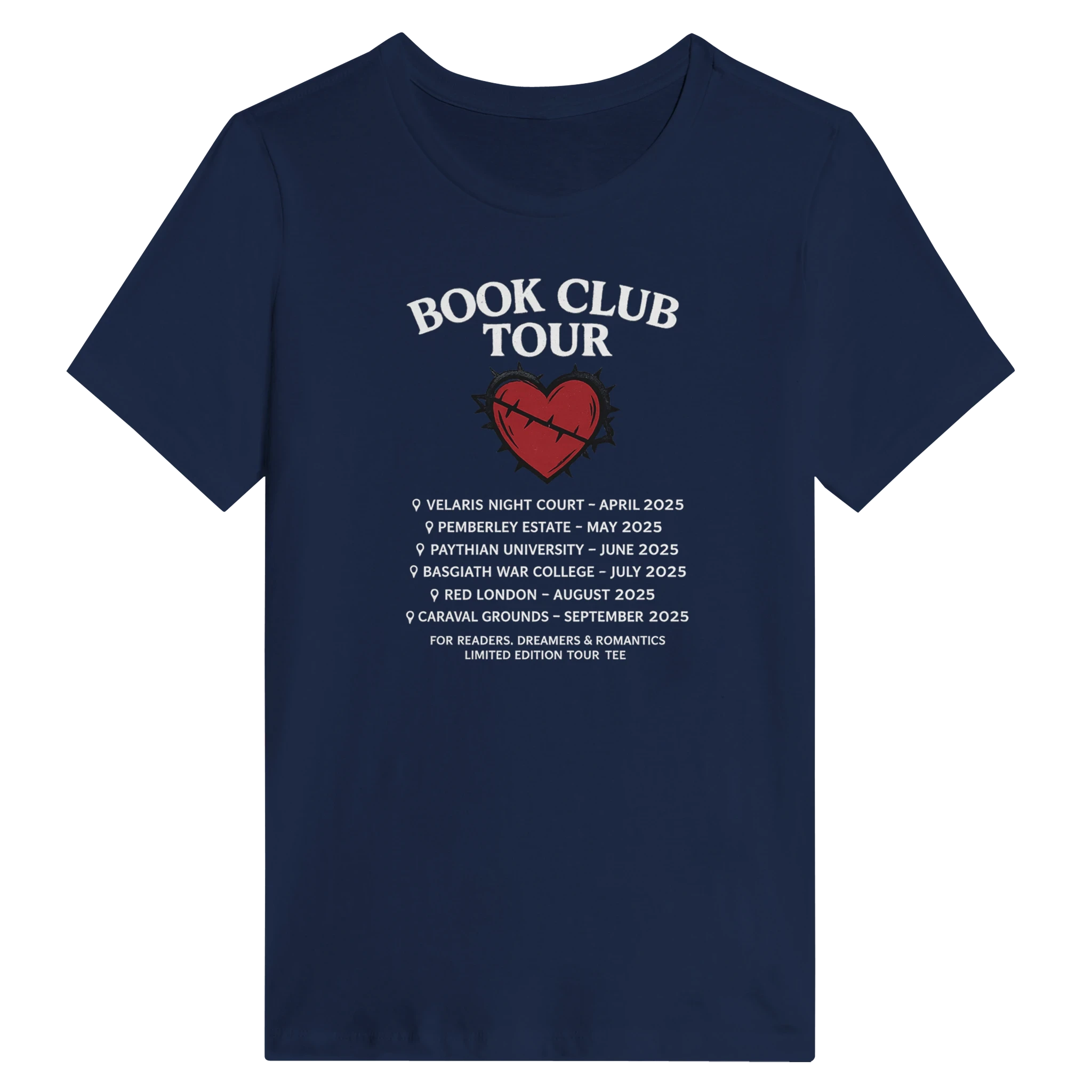Women’s Fantasy Book Tour T-Shirt