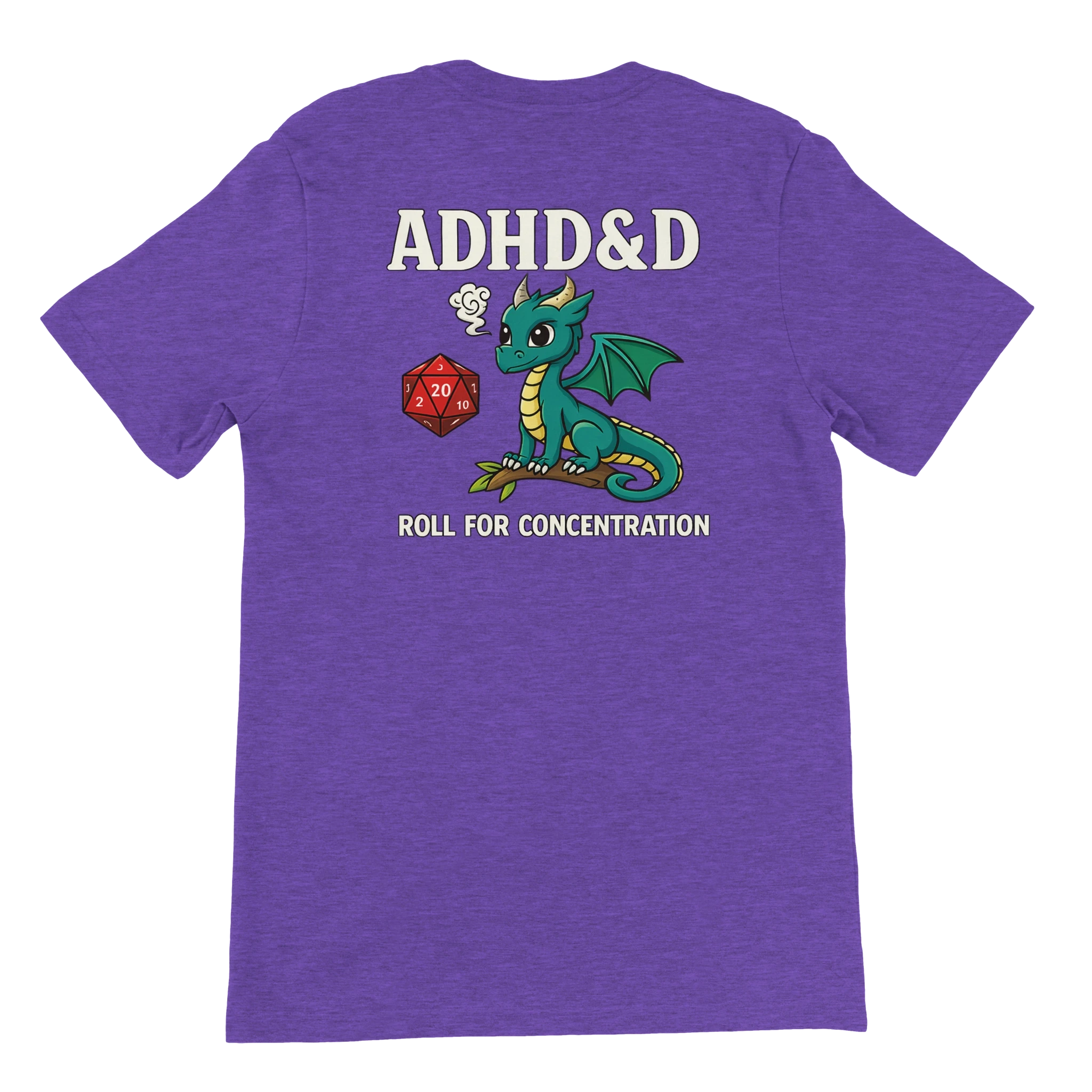 ADHD&D Roll for Concentration T-Shirt