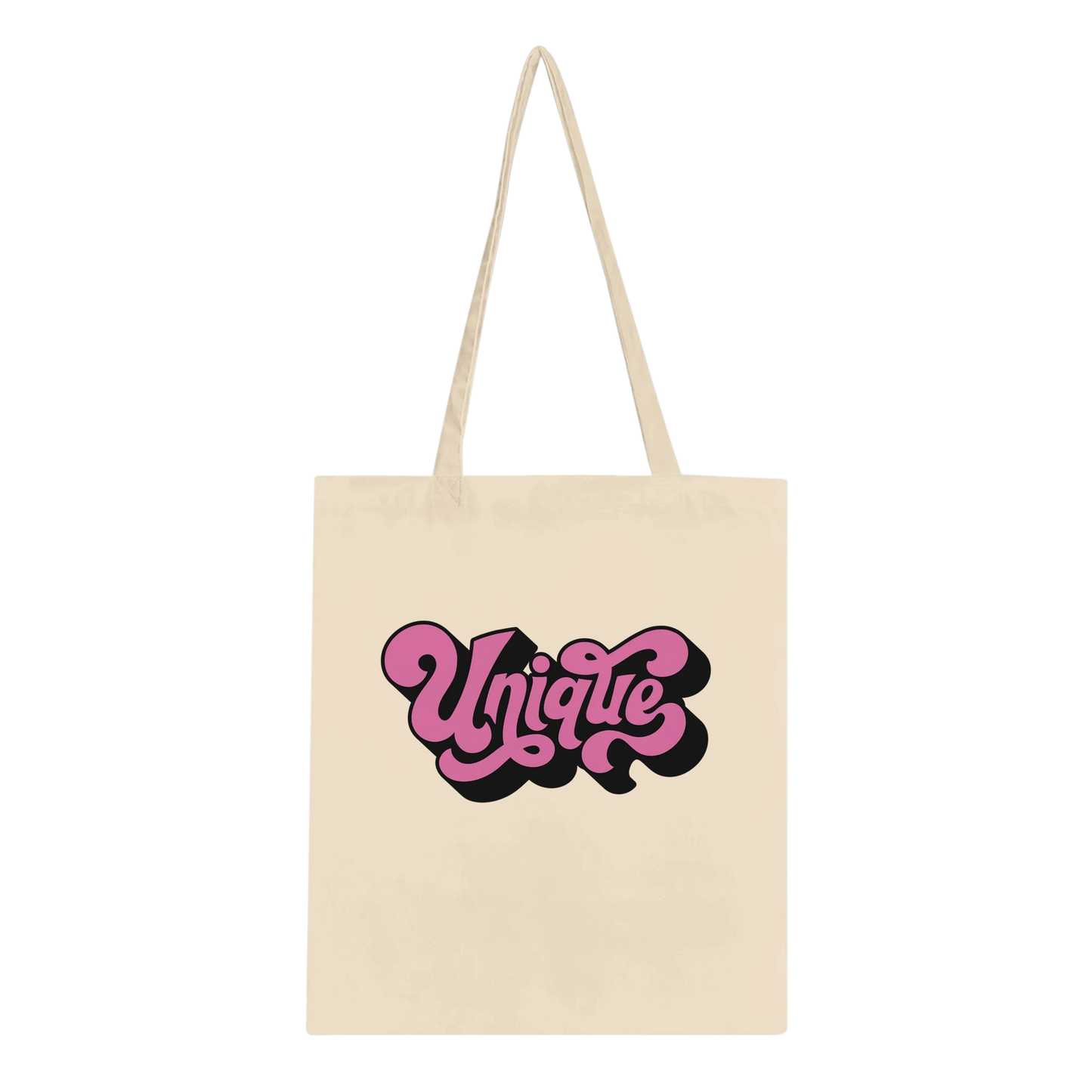 Unique Script Tote Bag