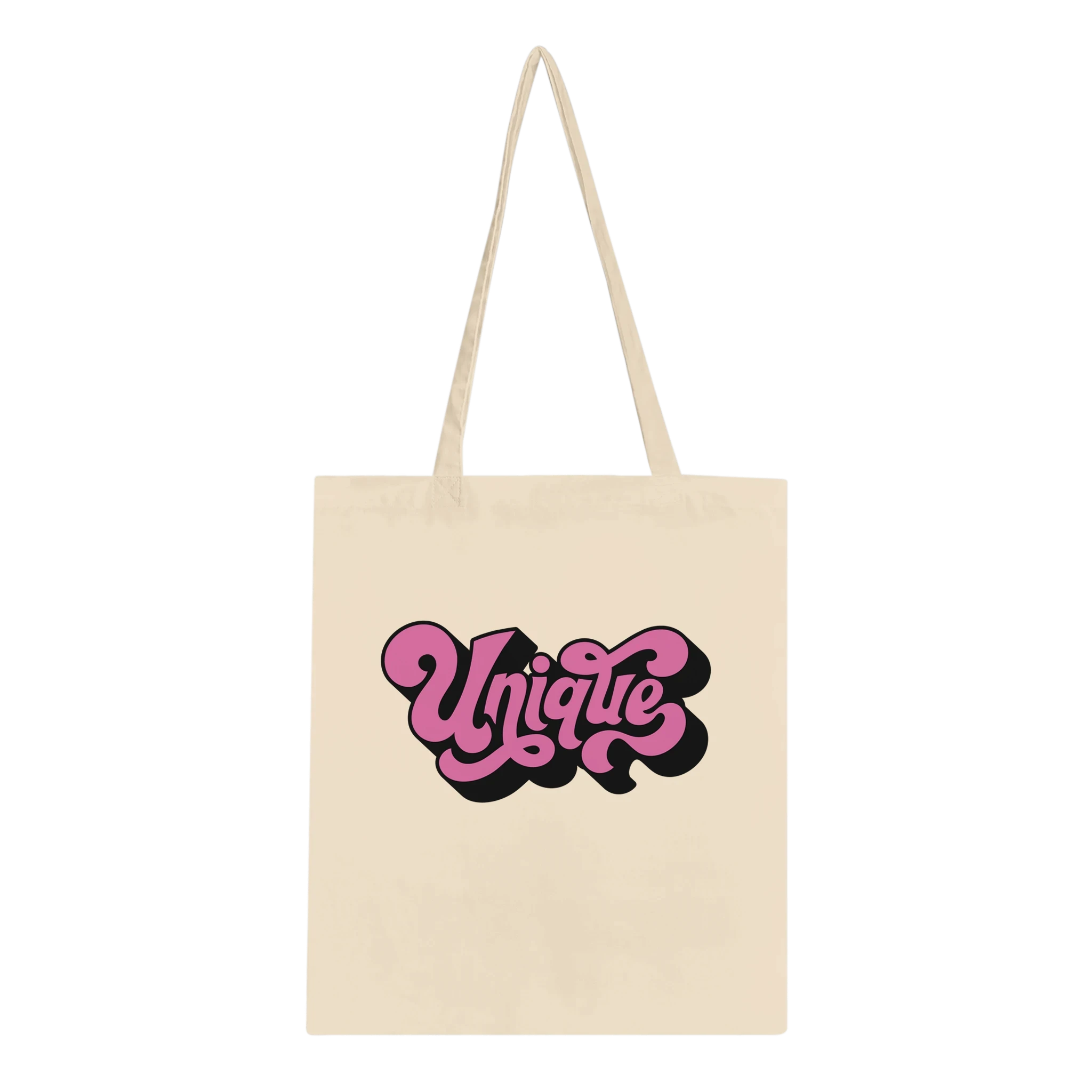 Unique Script Tote Bag
