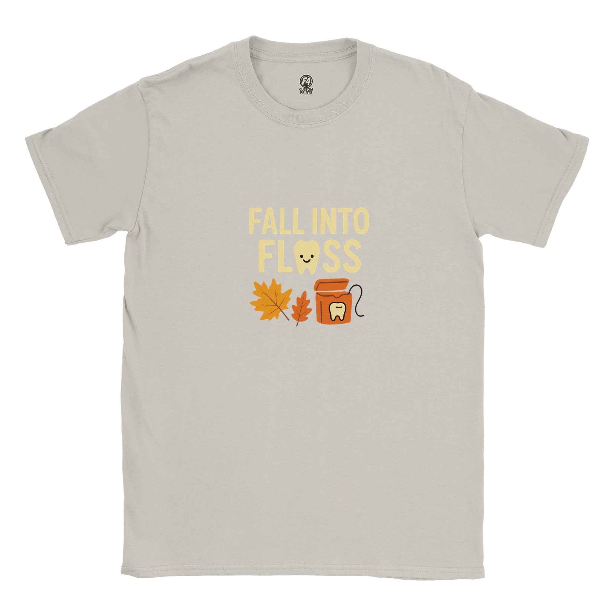 Fall Into Floss Dental Hygienist Shirt – Cute Autumn Tooth Humor Tee