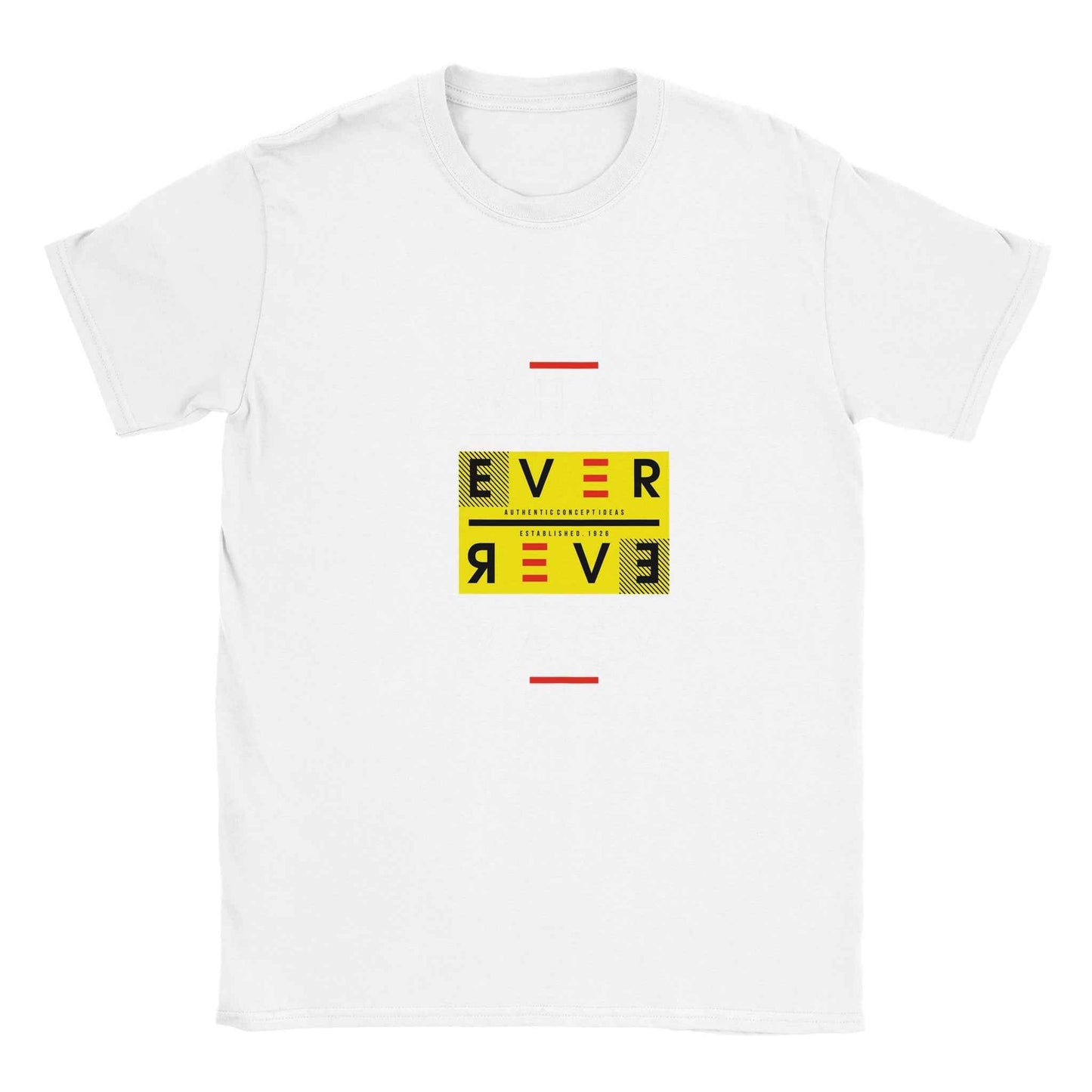 Whatever Everyday Graphic Tee – Retro Bold Black & Yellow Style for Everyday Wear