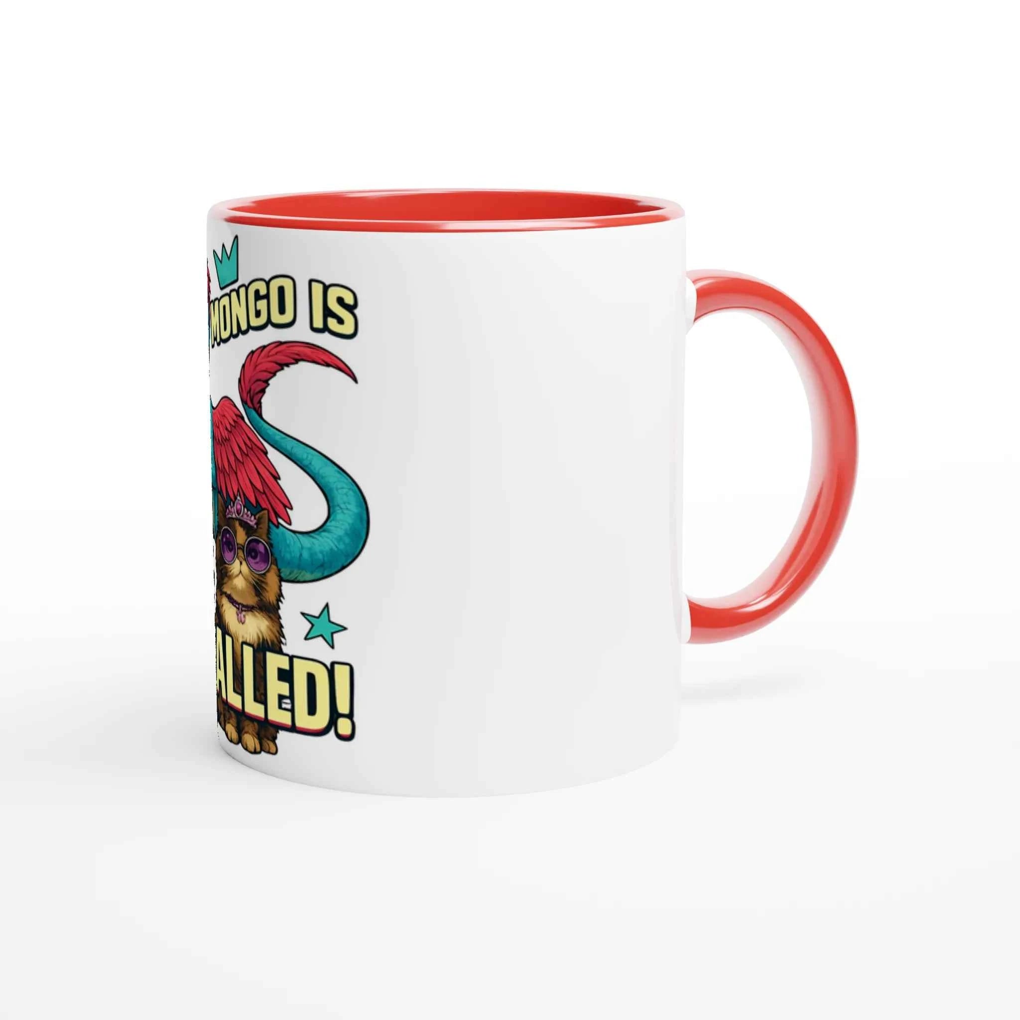 Mongo Is Appalled Princess Donut 11oz Coffee Mug with Color Inside