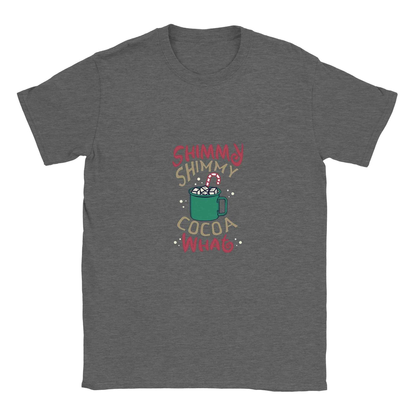 Shimmy Shimmy Cocoa What? Christmas Shirt – Festive Holiday Graphic Tee for the Whole Family