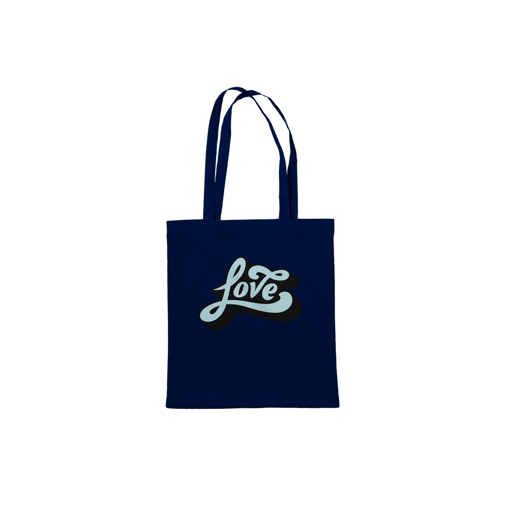 Love Script Tote Bag