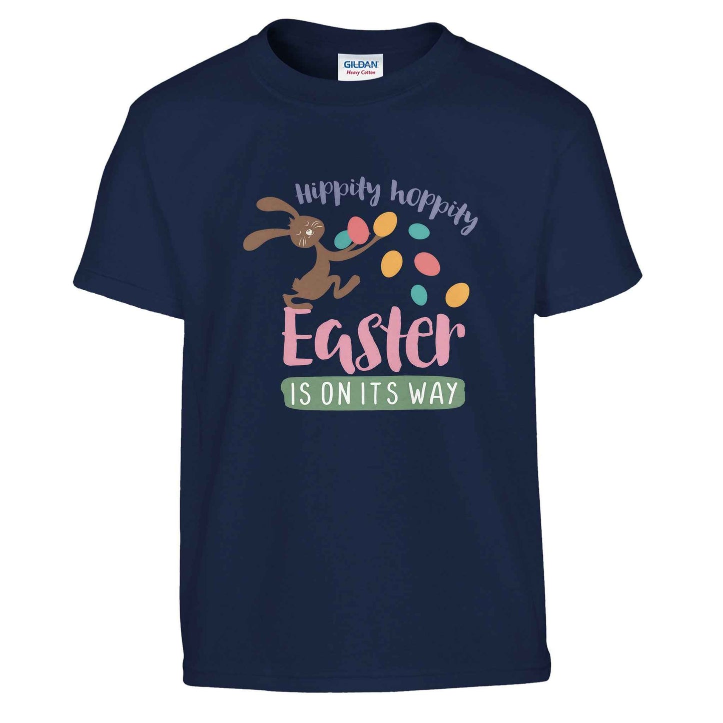 Easter Bunny Kids T-Shirt – Hippity Hoppity Fun in Your Choice of Colors and Sizes
