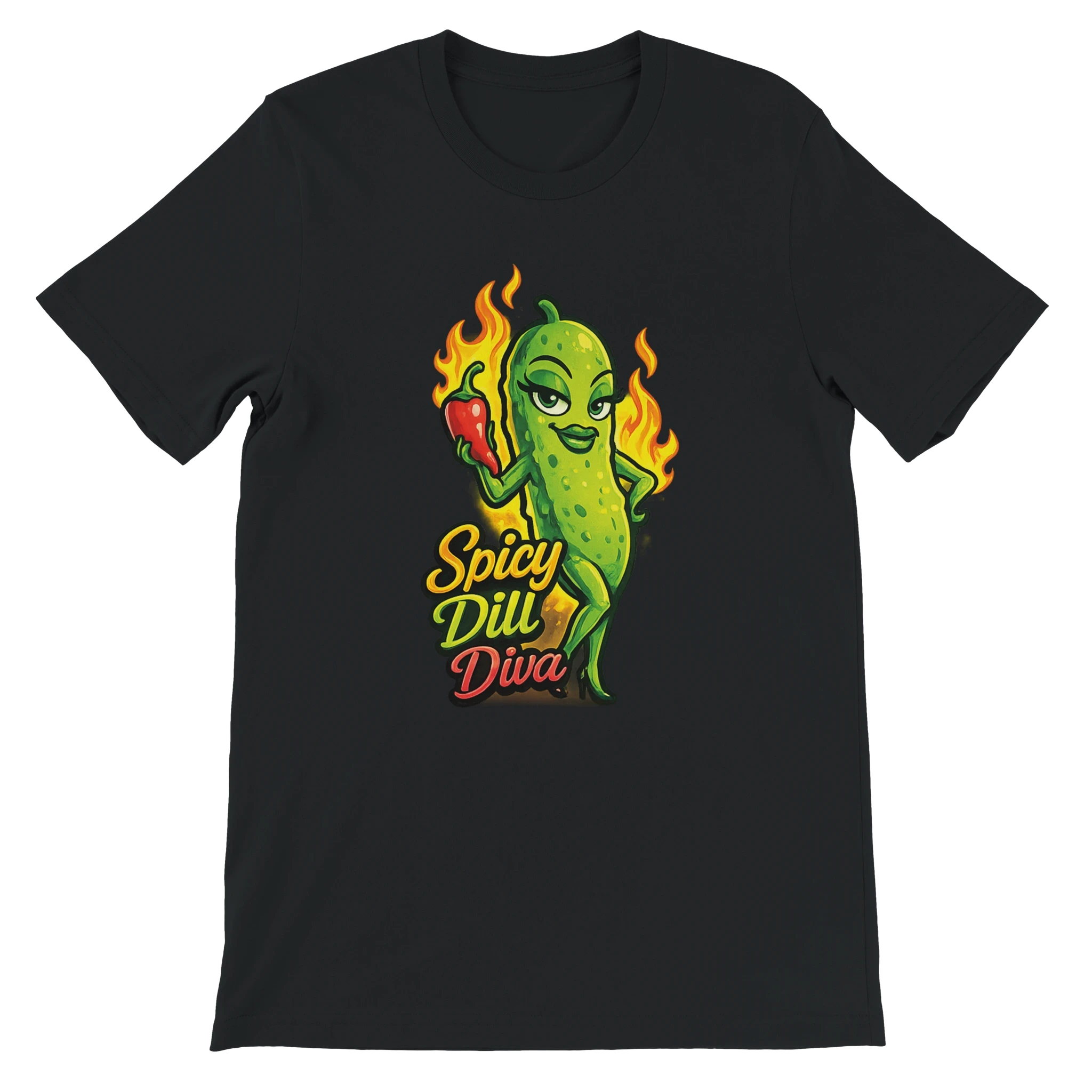 Spicy Dill Diva Pickle T-Shirt