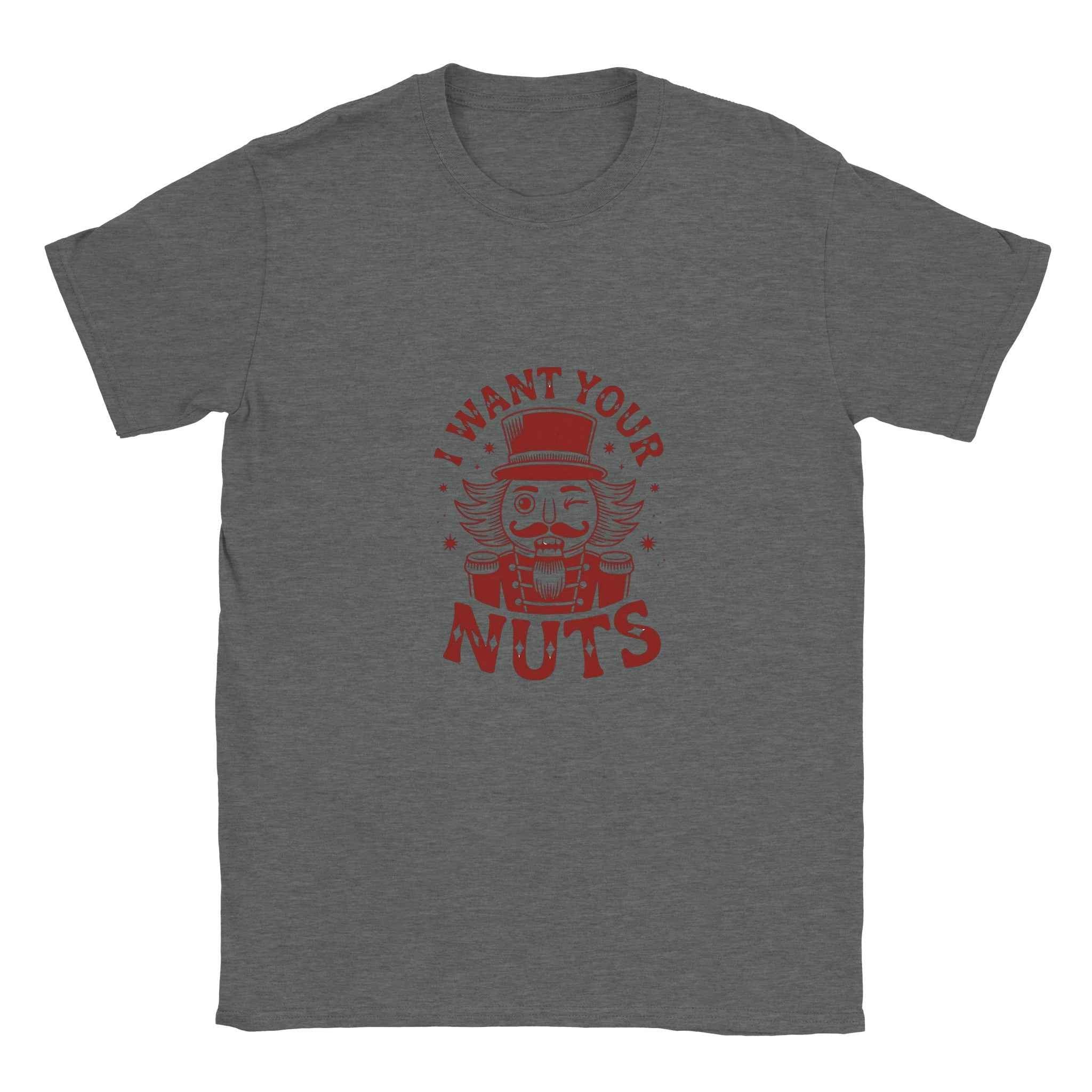 Witty Nutcracker Christmas Tee – Festive Holiday Graphic Tee for Bold Style & Comfort