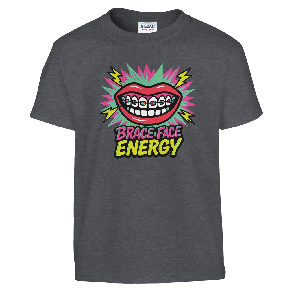 Kids Brace Face Energy T-Shirt