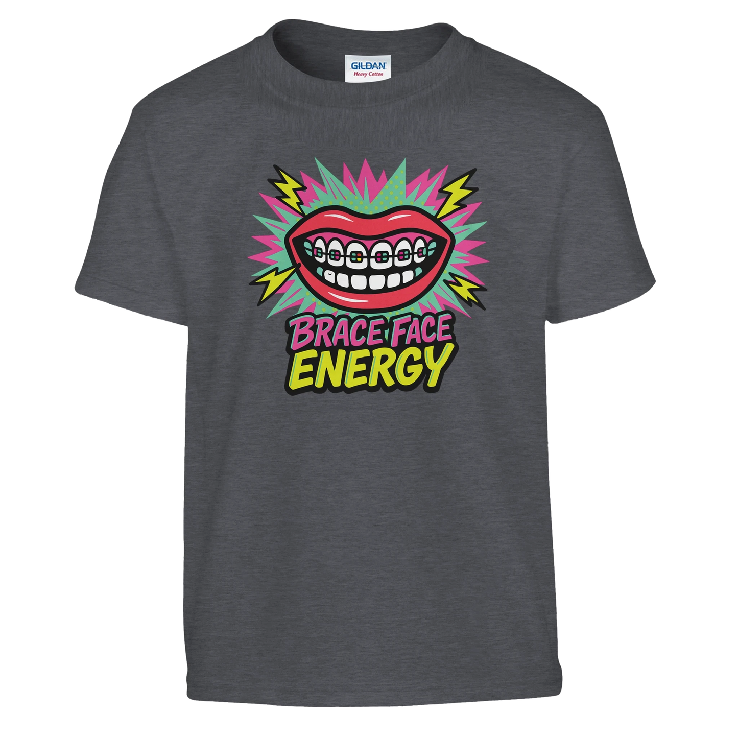 Kids Brace Face Energy T-Shirt