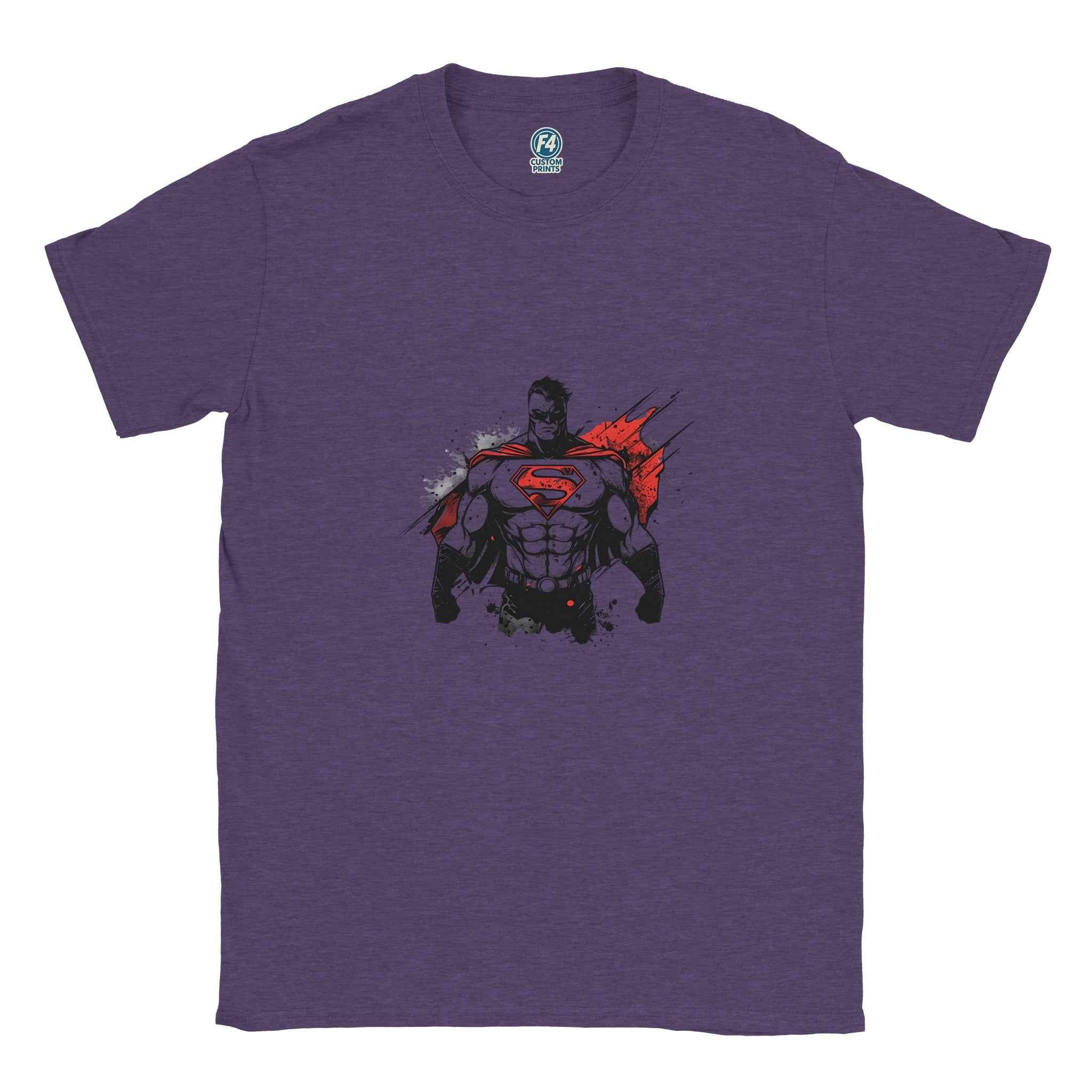 Shadow Superman T-Shirt – Heroic Comic-Inspired Graphic Tee in Multiple Colors