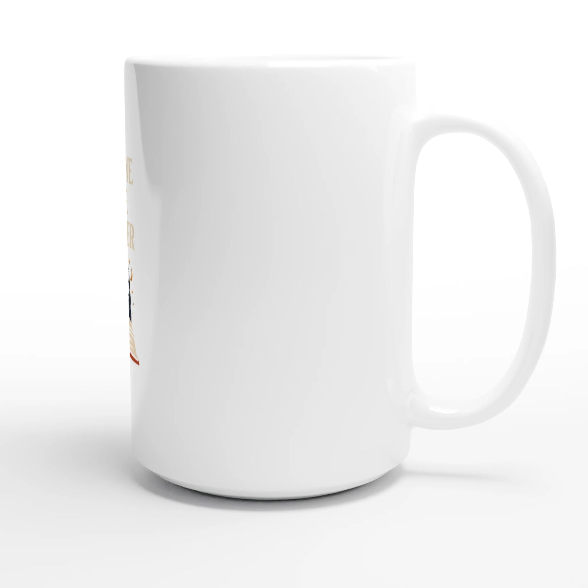 Just One More Chapter Ceramic Mug for Book Lovers - 15oz Ceramic Coffee Cup - F4 Custom Prints