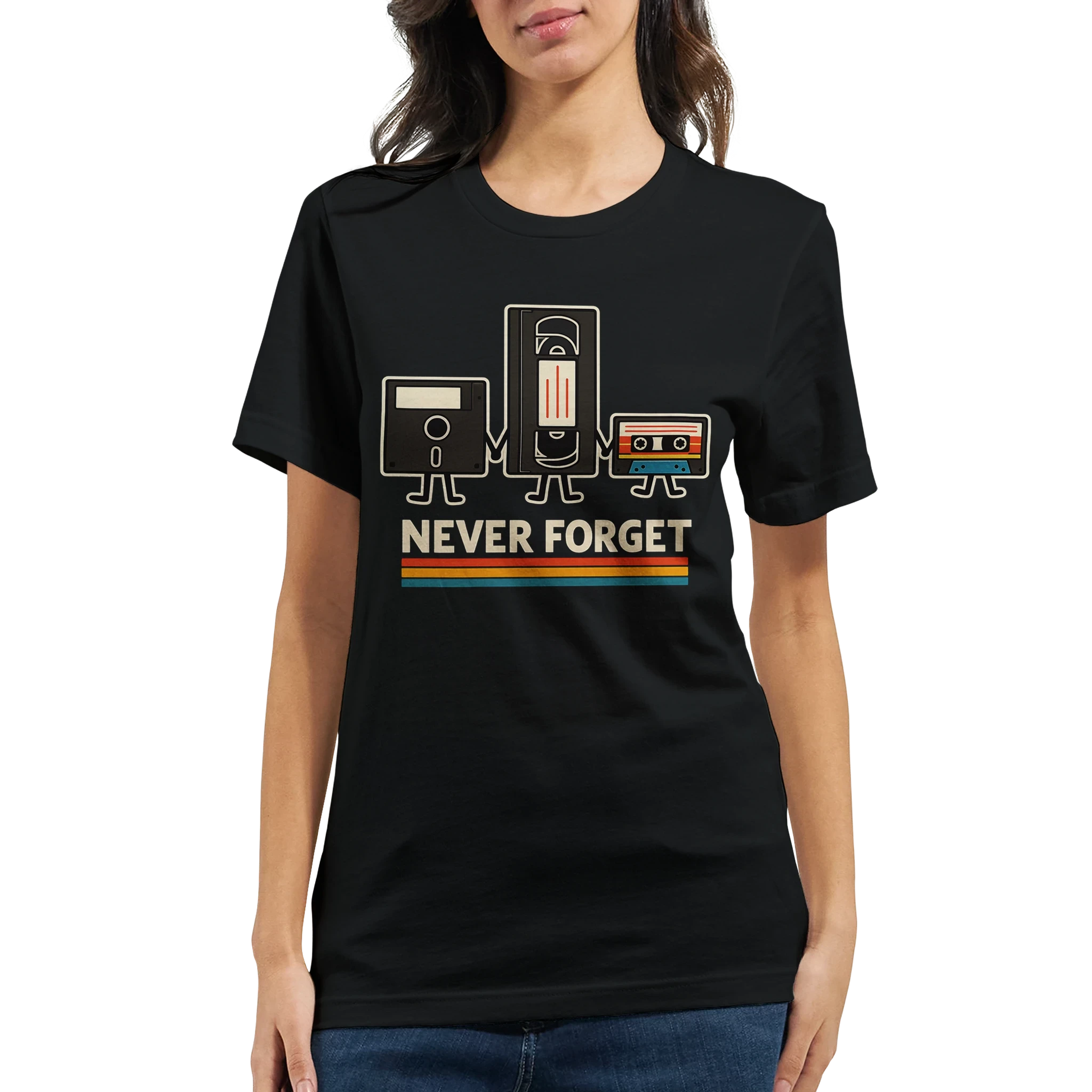 Retro Tech Squad Never Forget T-Shirt