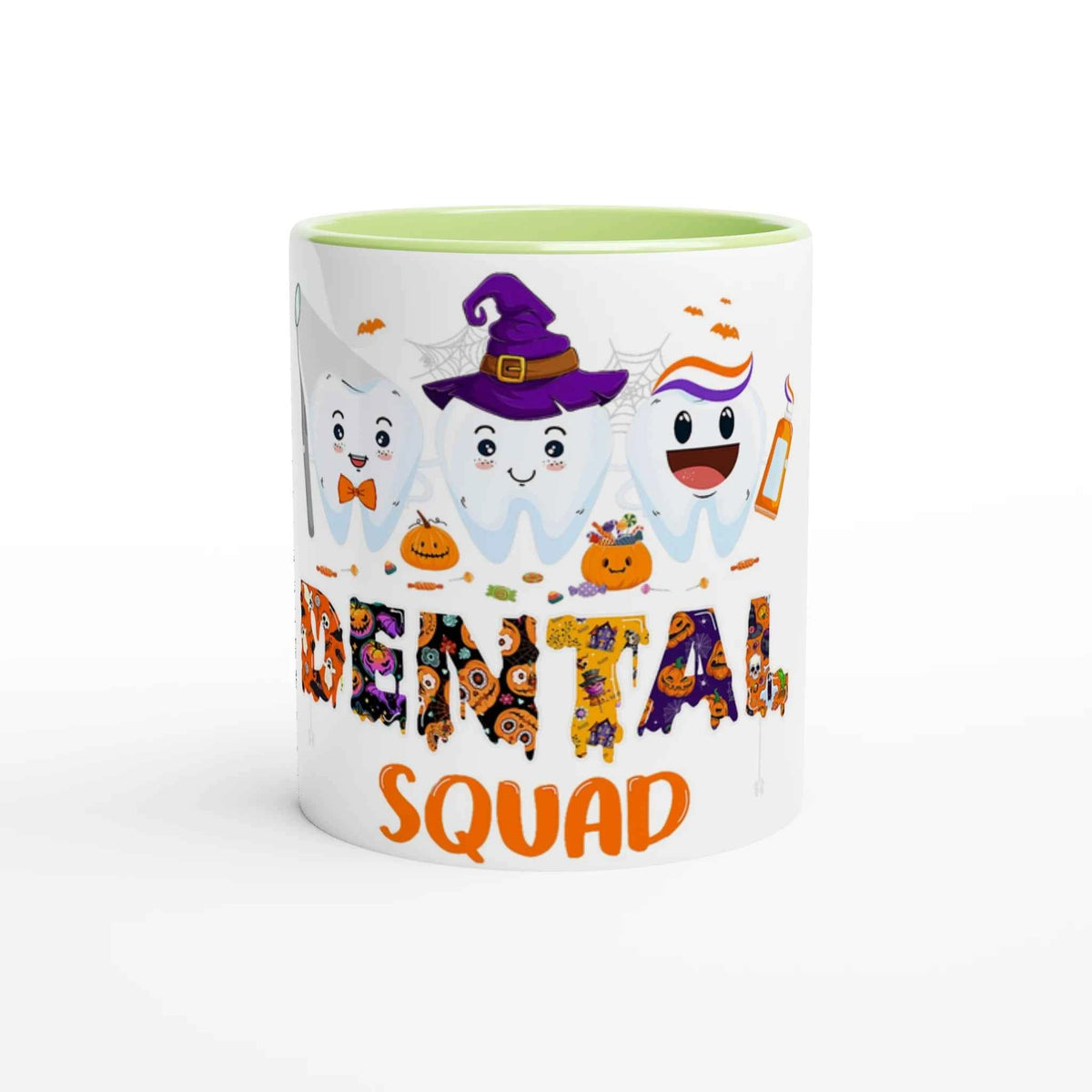Dental Squad Halloween 11oz Coffee Mug with Color Inside