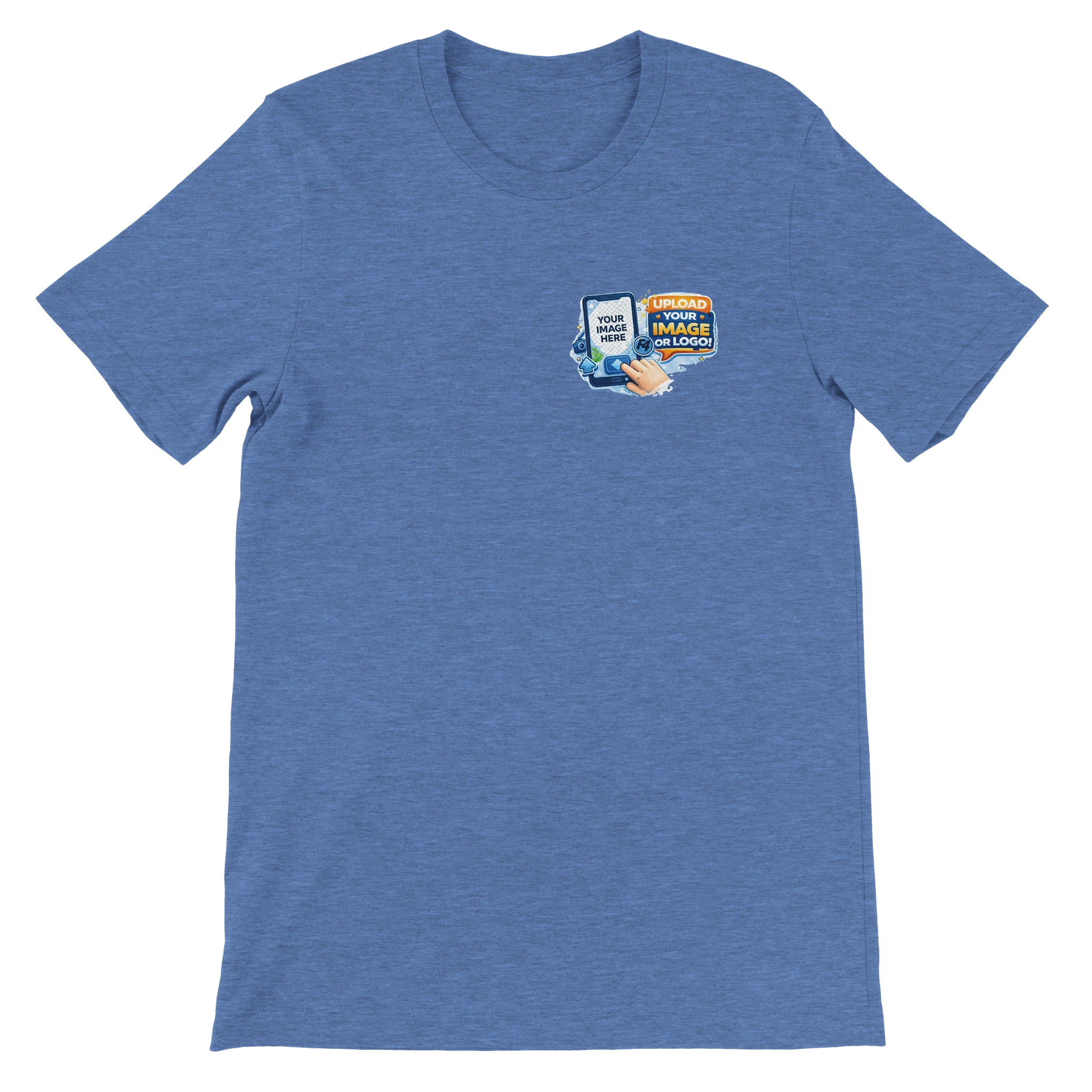 Custom Logo T-Shirt – Front & Back Print