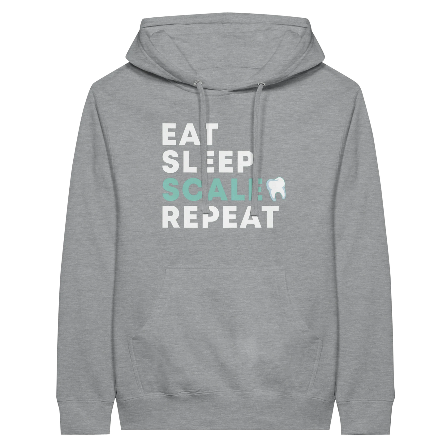 Eat Sleep Scale Repeat Dental Hygienist Hoodie