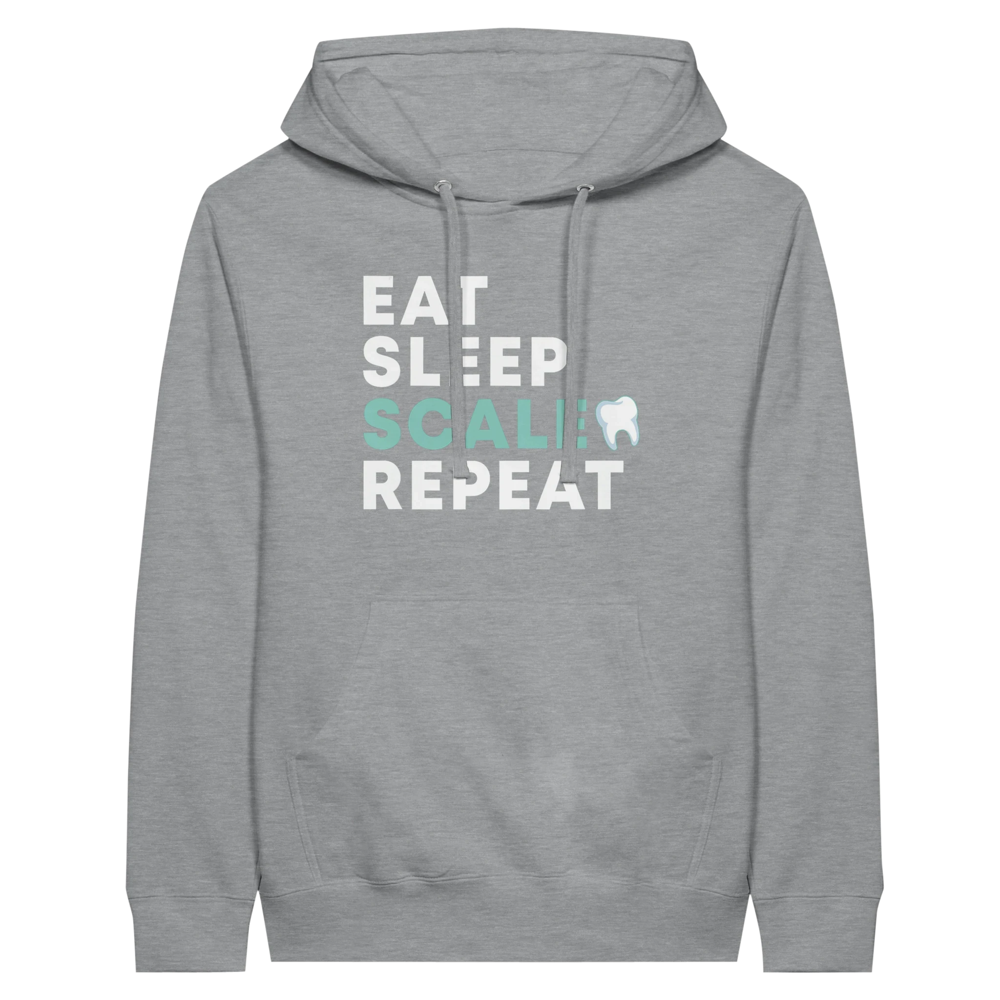 Eat Sleep Scale Repeat Dental Hygienist Hoodie