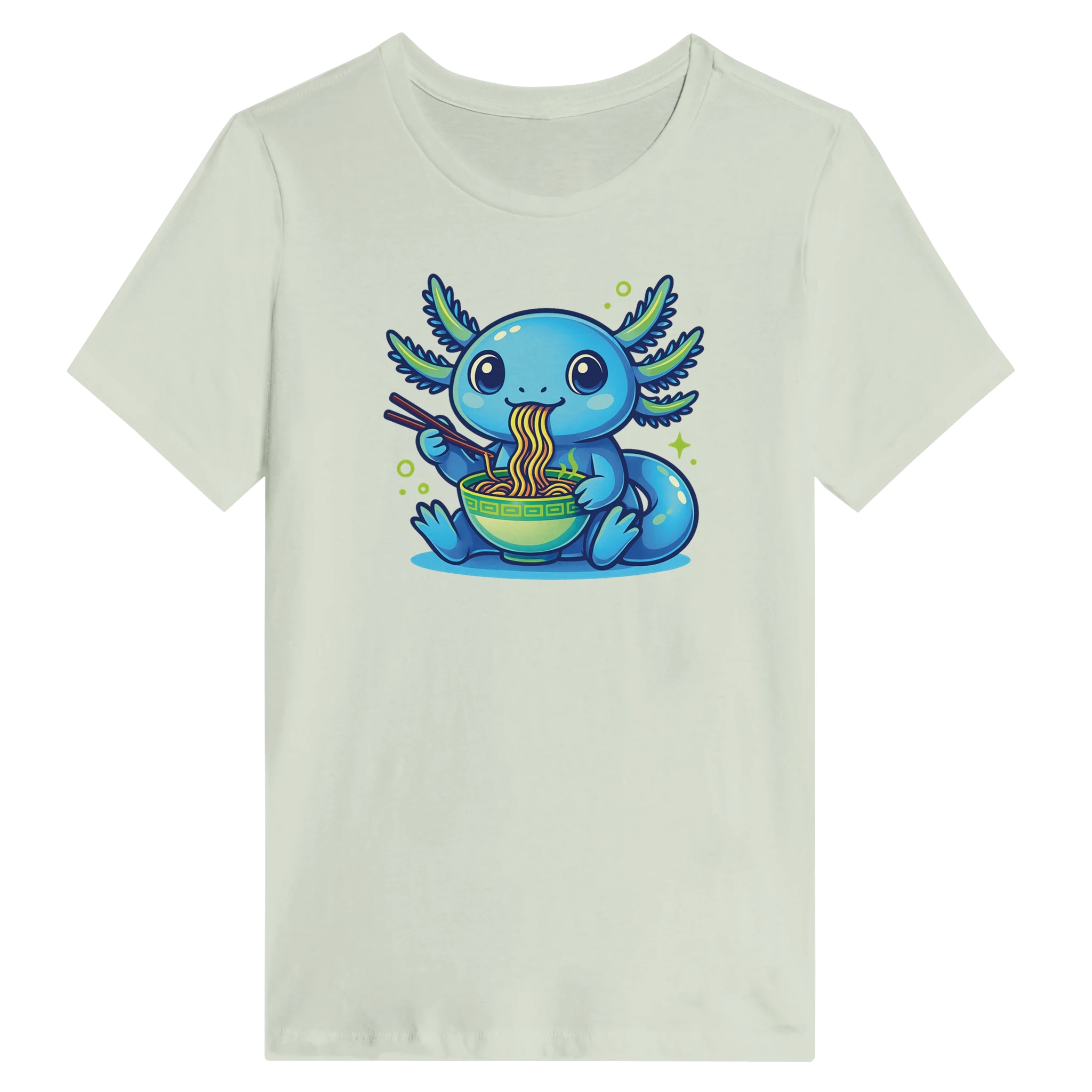 Women’s Kawaii Axolotl Ramen T-Shirt
