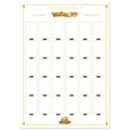Pokémon 30th Anniversary Pikachu Framed Card Display Poster | White & Gold Edition - Poster only