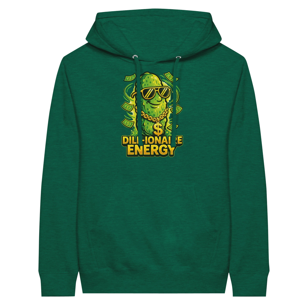 Dill-ionaire Energy Pickle Hoodie