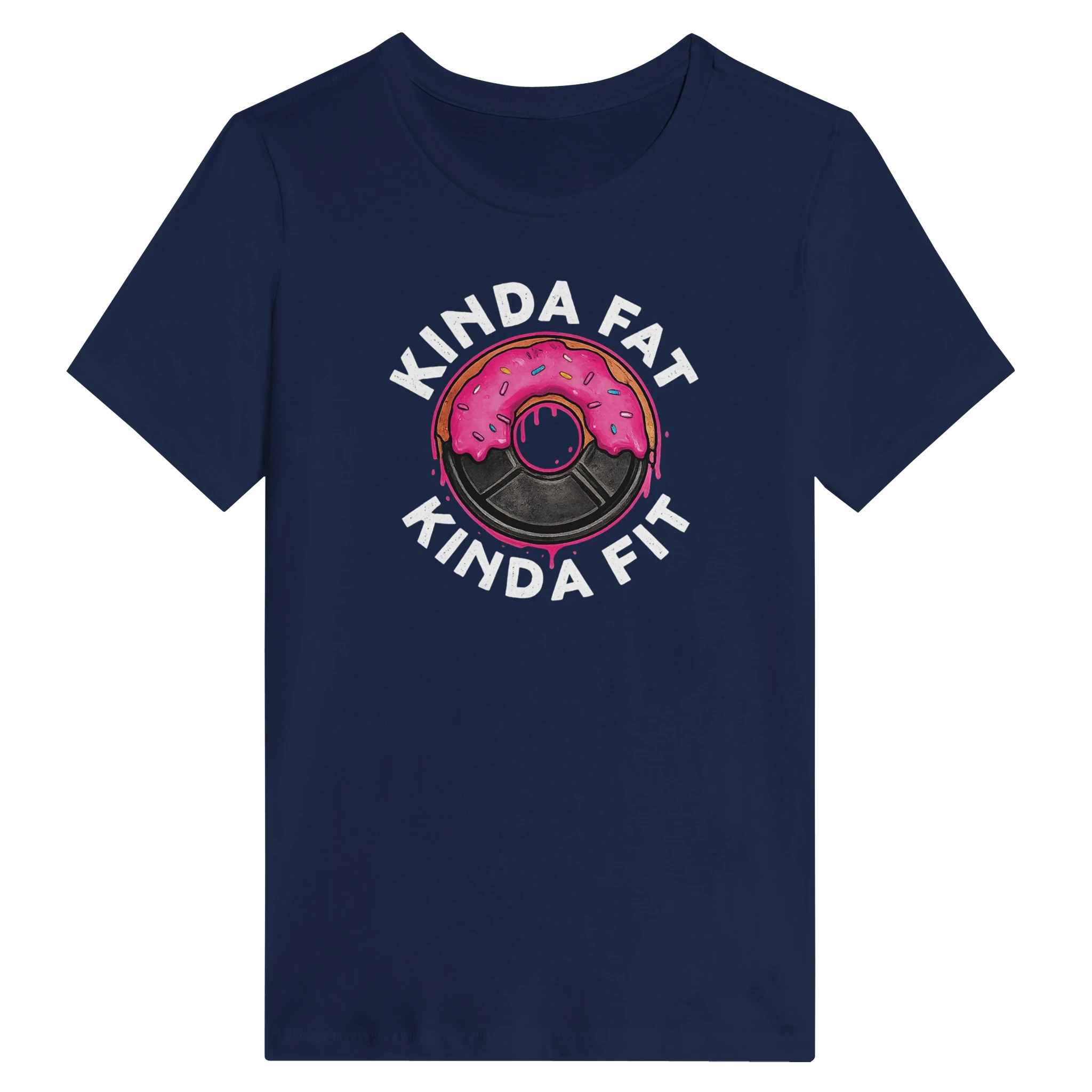 Women’s Kinda Fat Kinda Fit Donut T-Shirt