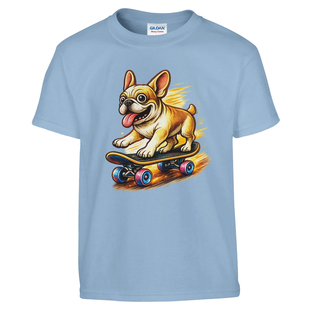Kids Skater Frenchie T-Shirt