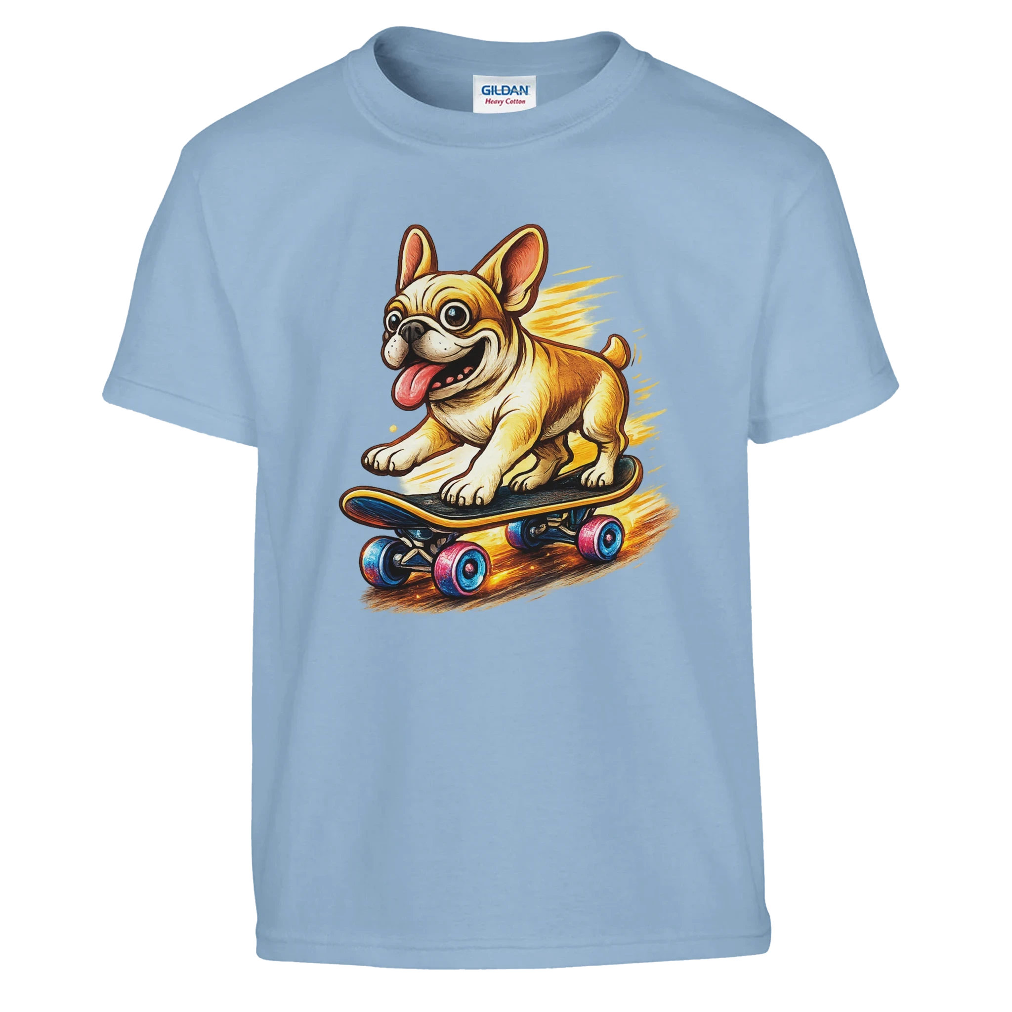 Kids Skater Frenchie T-Shirt