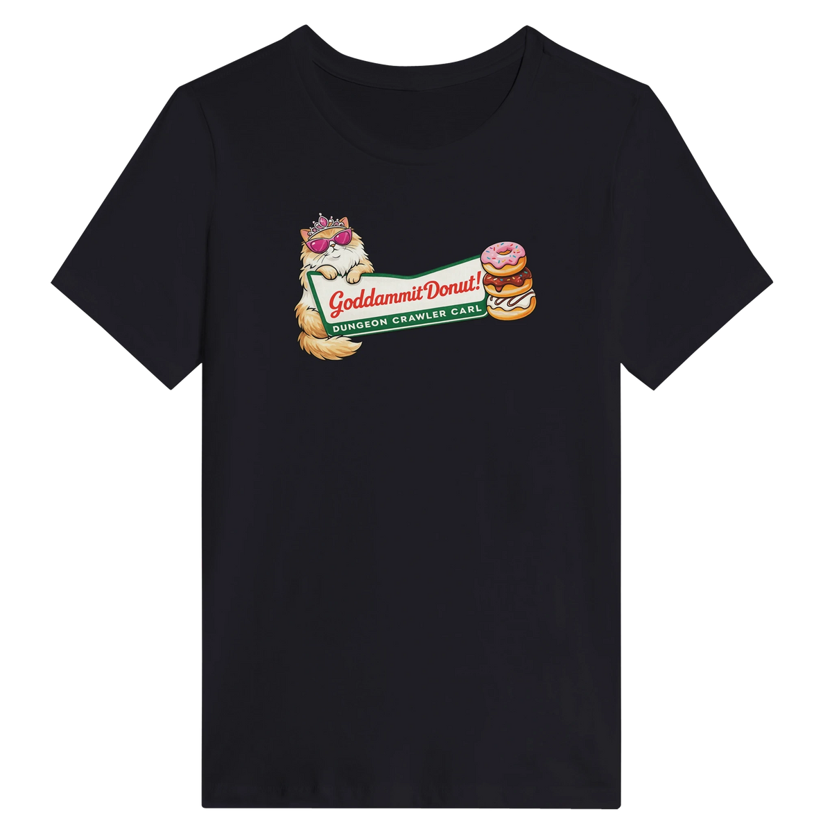 Women’s Goddammit Donut Dungeon Crawler Carl T-Shirt