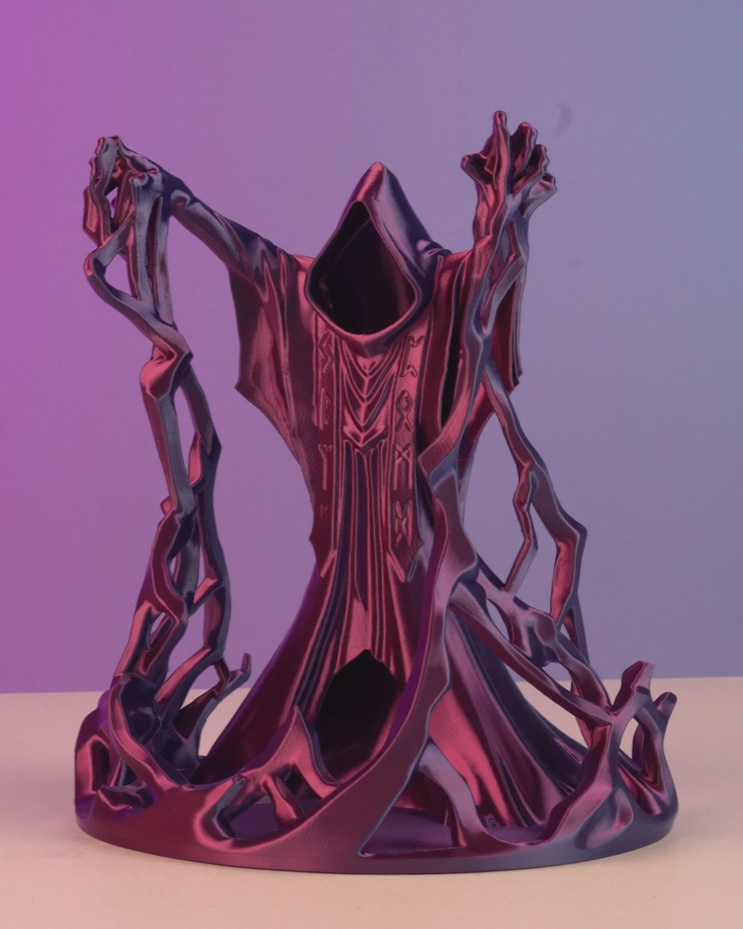 Behold the Wizard Dice Tower | 3D Printed D&D Dice Roller