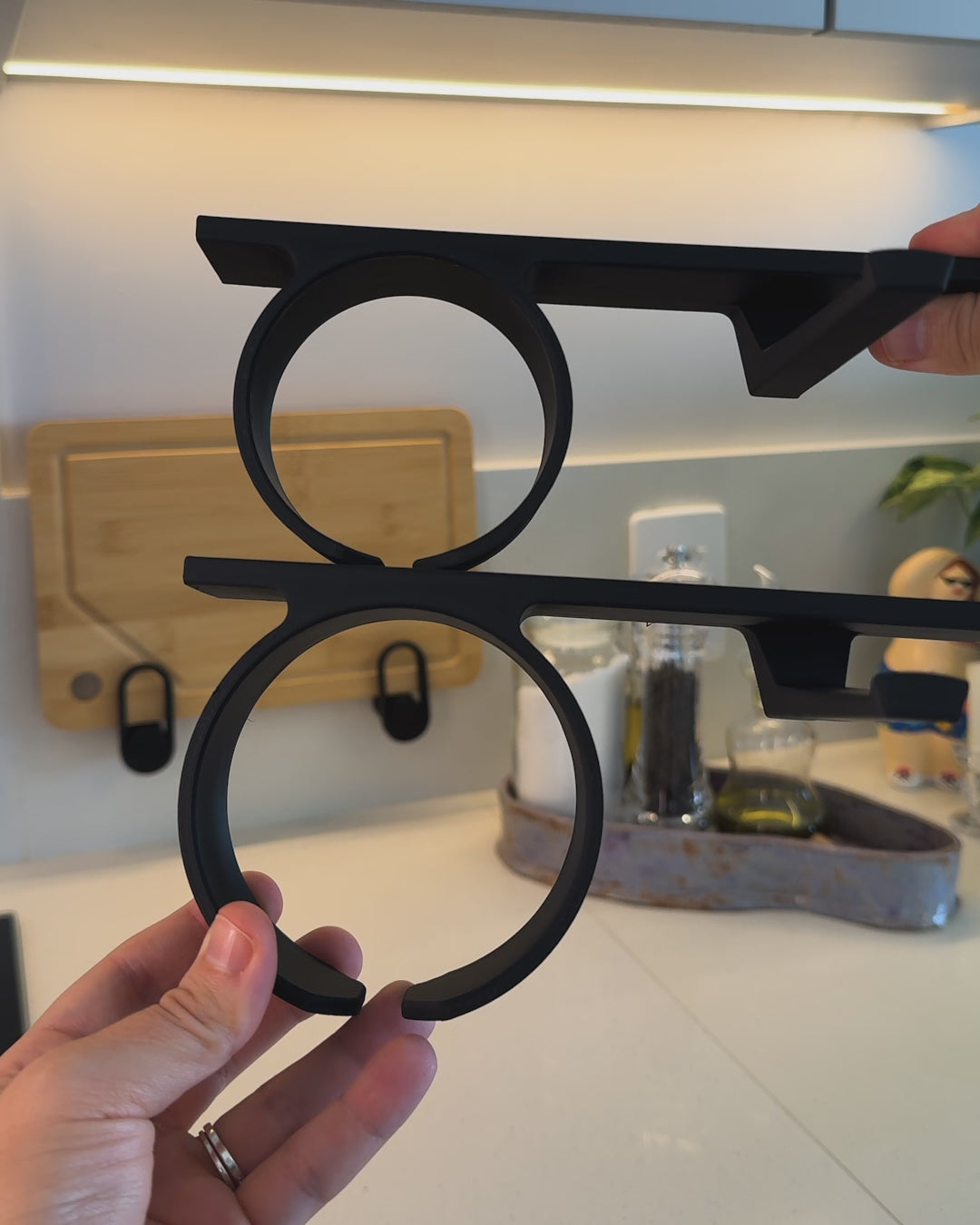 Cup Rail | 3D Printed Under Shelf Mug Holder
